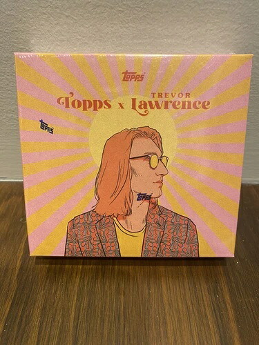 Topps X Trevor Lawrence シールドボックス 2021 限定サンエディション｜トレーディングカード　ラフテル