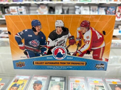 2023-24 Upper Deck AHL ホッケー ホビーボックス サイン入り 工場未開封 F/S|トレーディングカード ラフテル