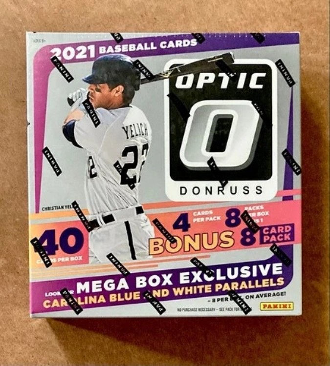 2021年 パニーニ ドンラス オプティック MLB ベースボール メガボックス 工場未開封｜トレーディングカード　ラフテル