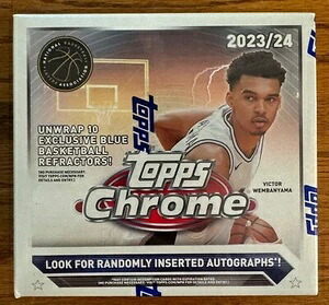 2023-24 Topps Chrome NBA バスケットボール モンスター メガボックス 工場未開封 新品｜トレーディングカード　ラフテル