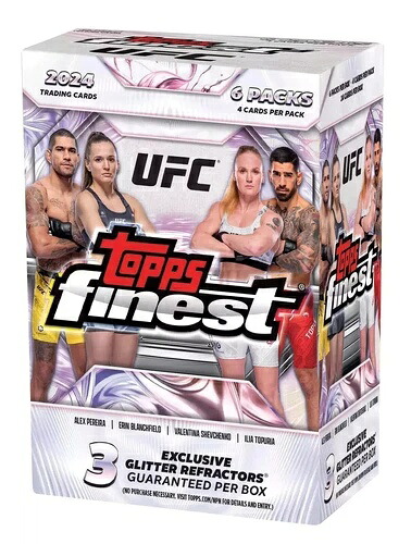 2024 Topps Finest UFC 工場未開封ブラスターボックス ~ (6パック)｜トレーディングカード　ラフテル 43,560円