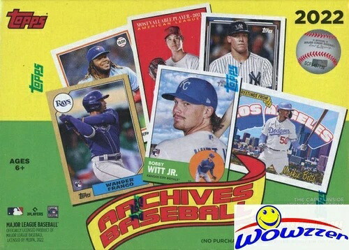 2022 Topps アーカイブス ベースボール 限定 ファクトリーシール ブラスターボックス - 1988 ビッグフォイル|トレーディングカード ラフテル