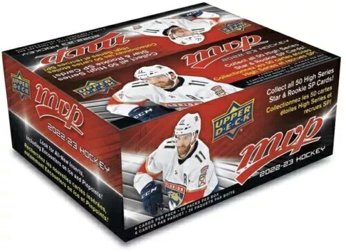 2022/23 Upper Deck MVP NHL ホッケー 36パック リテールボックス 工場未開封|トレーディングカード ラフテル
