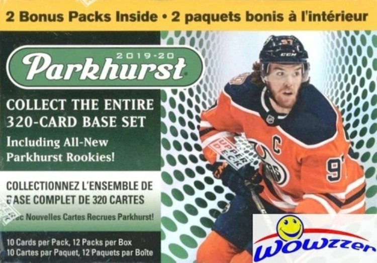 2019/20 Upper Deck Parkhurst Hockey 特大限定シールドブラスターボックス - カード120枚入り｜トレーディングカード　ラフテル