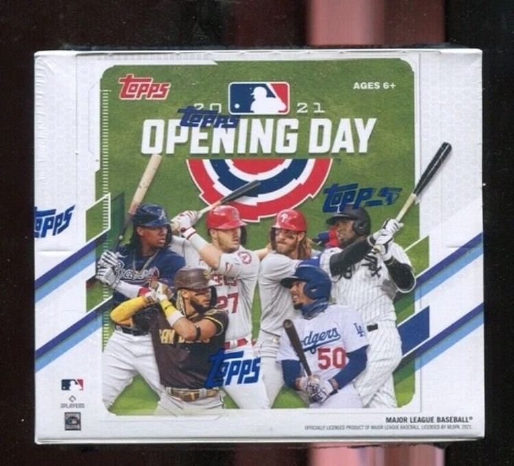 2021 Topps 開幕戦 ベースボール シールドボックス 24パック オート/レリック｜トレーディングカード　ラフテル