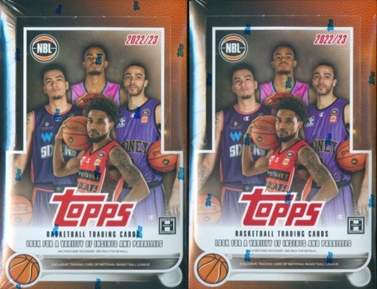 2ボックスロット - 2022-23 Topps NBL バスケットボール 工場未開封 ホビーボックス｜トレーディングカード　ラフテル
