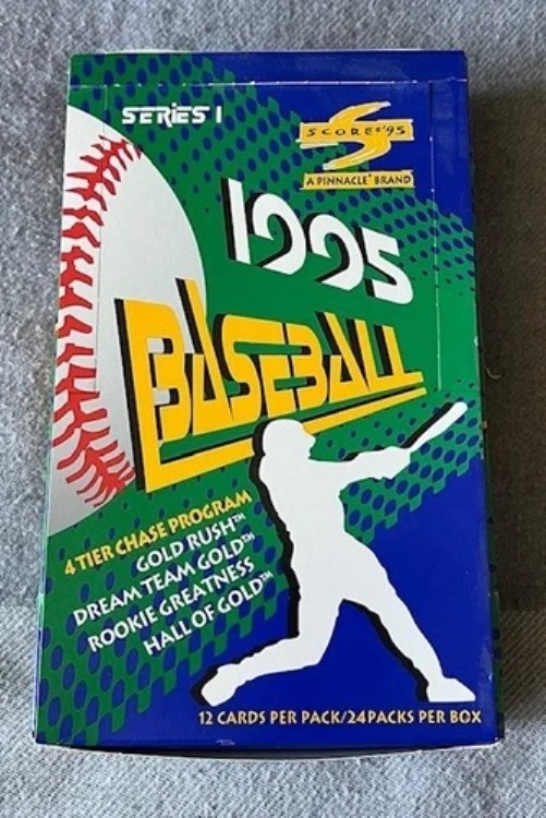 1995 スコア ベースボール ボックス シリーズ 1 - 新品工場未開封パック - (グリフィー / ジーター)|トレーディングカード ラフテル