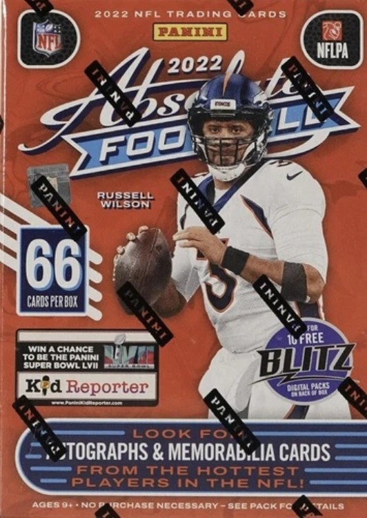 2022年 パニーニ アブソリュート フットボール NFL ブラスターボックス - 新品未開封 - Kaboom｜トレーディングカード　ラフテル
