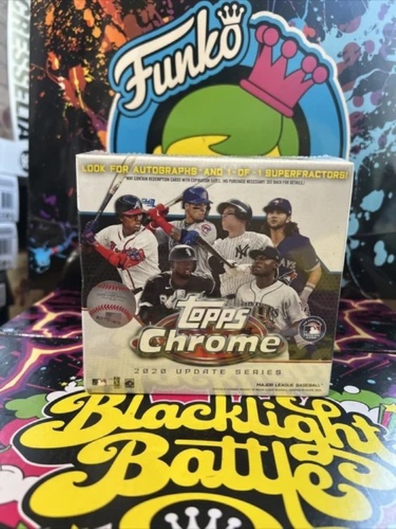 2020 Topps Chrome Update メガボックス 野球トレーディングカード 新品 工場未開封｜トレーディングカード　ラフテル