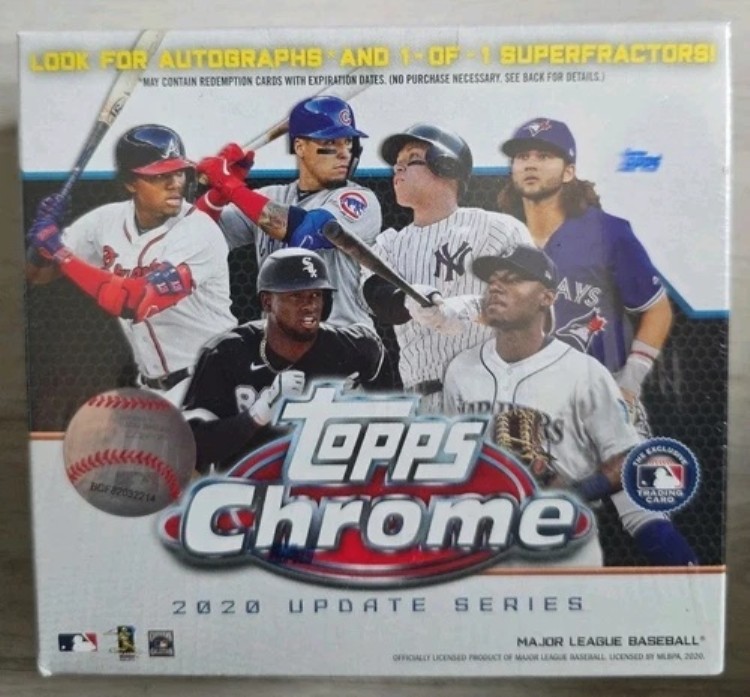 新品未開封 Topps Chrome 2020 アップデートシリーズ MLB メガボックス|トレーディングカード ラフテル