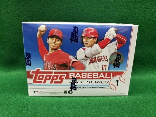 2022 Topps シリーズ 1 工場未開封メガボックス - 16パック - 256枚のカード|トレーディングカード ラフテル