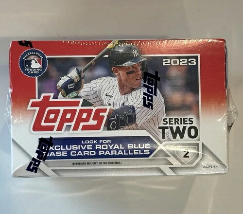 2023 Topps シリーズ2 ベースボール マッシブ ファクトリーシール 24パック リテールボックス - 386枚入り｜トレーディングカード　ラフテル