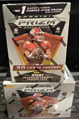 2枚セット - 2021年 Panini NFL Prizm ドラフトピック フットボールカード ブラスターボックス 未開封｜トレーディングカード　ラフテル 42,900円