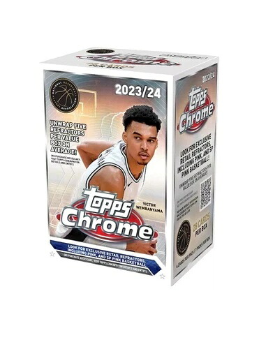 2023-24 Topps クローム バスケットボール ブラスター バリューボックス 工場未開封｜トレーディングカード　ラフテル 42,900円
