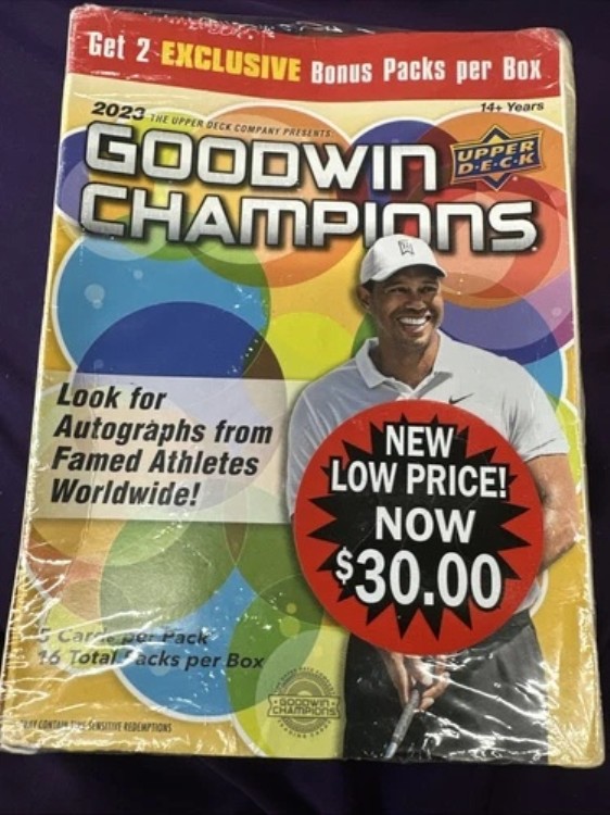 2023年 Upper Deck Goodwin Champions メガボックス - 工場未開封|トレーディングカード ラフテル