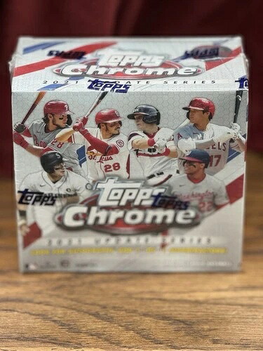 2021 Topps Chrome Update シリーズ ベースボール メガボックス 工場密封スーパーフラクター|トレーディングカード ラフテル
