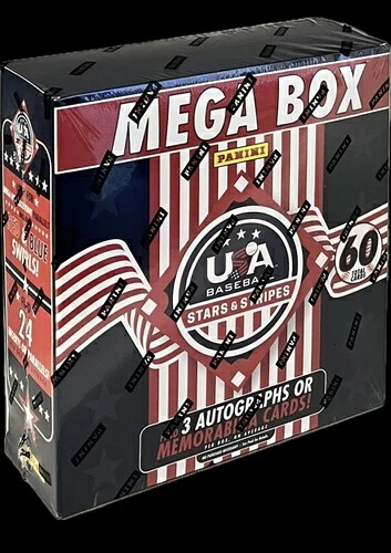 2024 パニーニ スターズ&ストライプス USA ベースボール メガボックス - 工場未開封|トレーディングカード ラフテル