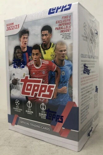 2022-23 Topps UEFAクラブ大会チャンピオンズサッカーファクトリーシールブラスターボックス|トレーディングカード ラフテル