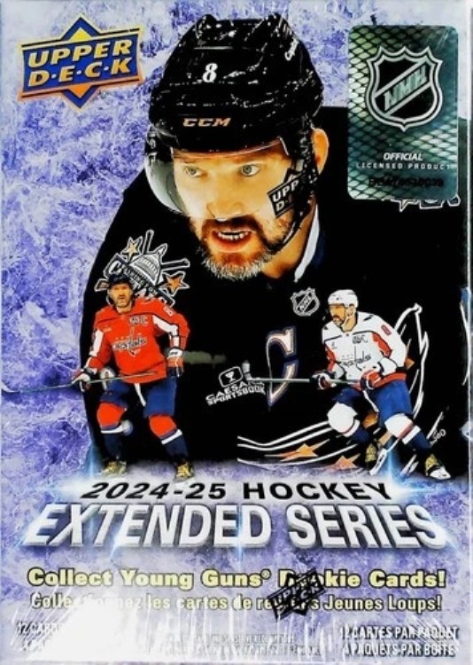 2024-25 NHL アッパーデッキ エクステンデッドシリーズ ホッケー ファクトリーシール ブラスターボックス 48枚入り｜トレーディングカード　ラフテル