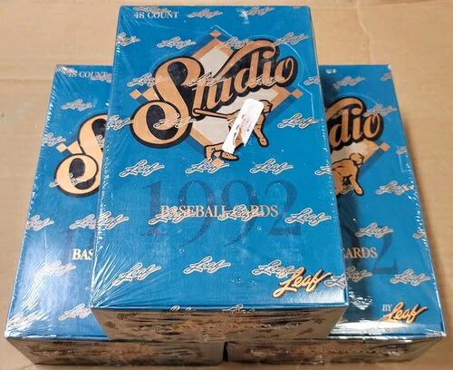 1992年リーフスタジオ野球ファクトリーシール48パックボックス1個、ヘリテージカードを探せ｜トレーディングカード　ラフテル