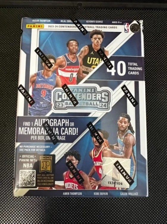 2023-24 パニーニ コンテンダーズ NBA バスケットボール 工場未開封 ブラスター ボックス !!! ウェンビー!!!|トレーディングカード ラフテル