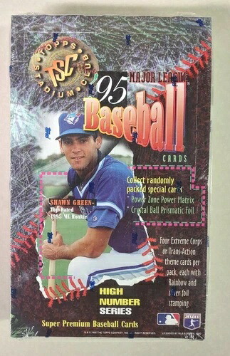 1995 Topps スタジアムクラブ MLB ベースボール ハイ # シリーズ 24 パック 工場未開封ボックス!｜トレーディングカード　ラフテル