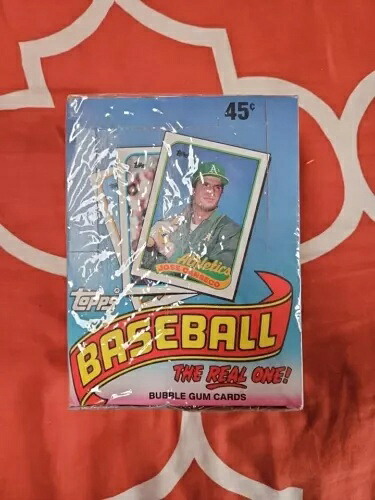 1989年 Topps ベースボール MLB「The Real One」バブルガムカード。工場未開封|トレーディングカード ラフテル
