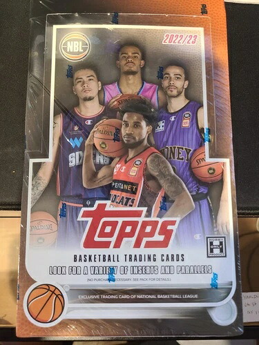 2022-23 Topps NBL バスケットボール ホビーボックス 新品 工場未開封｜トレーディングカード　ラフテル
