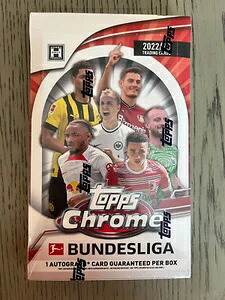 2022-23 Topps Chrome ブンデスリーガ シールド ホビーサッカーボックス|トレーディングカード ラフテル