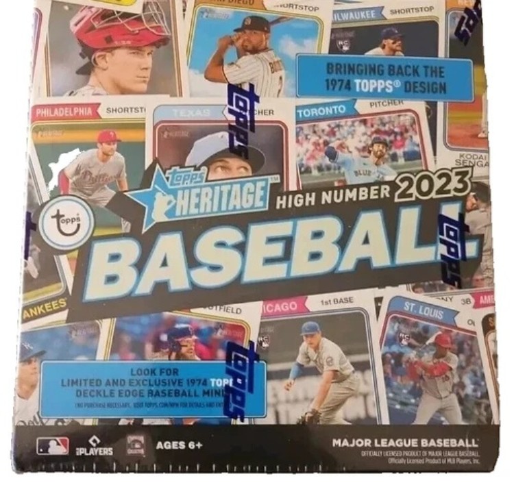 2023 Topps Heritage Baseball High Number Mega Box 未開封 MLB ベースボールカード 新品|トレーディングカード ラフテル