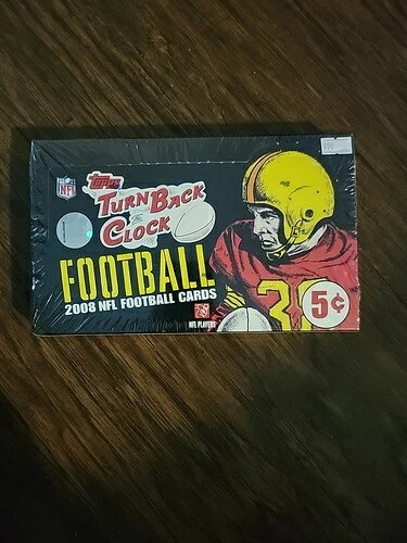 2008 Topps フットボール ターンバック・ザ・クロック 未開封 工場未開封 36パック NFL SC|トレーディングカード ラフテル