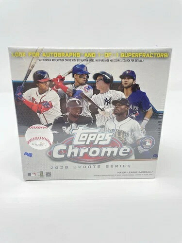 2020 Topps Chrome Update Series MLB Baseball Mega Box - 工場未開封｜トレーディングカード　ラフテル