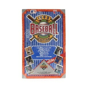 1992年 Upper Deck ベースボールカード 工場未開封ボックス - テッド・ウィリアムズを探せ|トレーディングカード ラフテル
