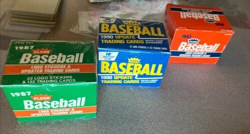 3セットロット 1985 1987 1990 Fleer ベースボールアップデート 工場未開封 新品｜トレーディングカード　ラフテル