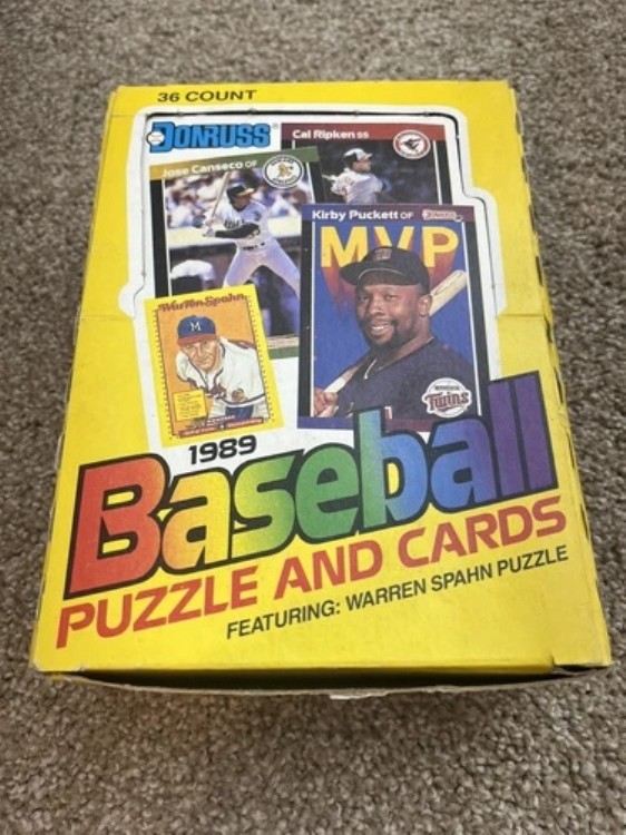 1989年 ドンラス ワックス ボックス 36個入り 密封パック|トレーディングカード ラフテル