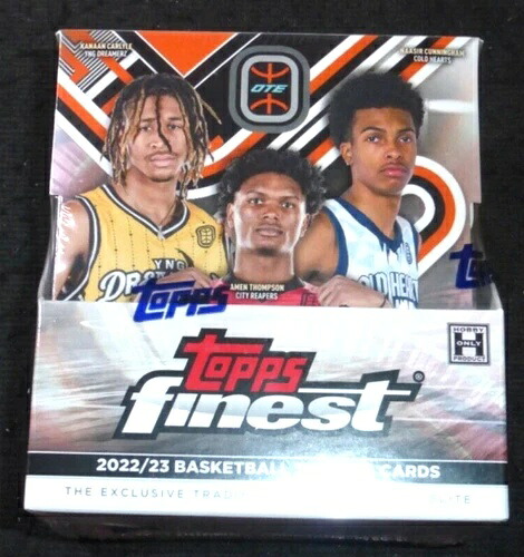 2022-23 TOPPS FINEST バスケットボール オーバータイム エリート ボックス OTE~2 オート~SARR AMEN THOMPSON|トレーディングカード ラフテル