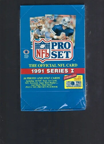 1991 プロセット NFL フットボール シリーズ 1 カード 工場未開封 36パック入りボックス｜トレーディングカード　ラフテル 43,560円