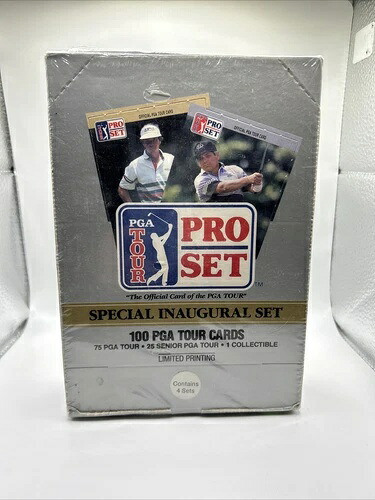 1991年プロセットPGAツアー初登場セット未開封ボックス4セット入り - 工場密封｜トレーディングカード　ラフテル
