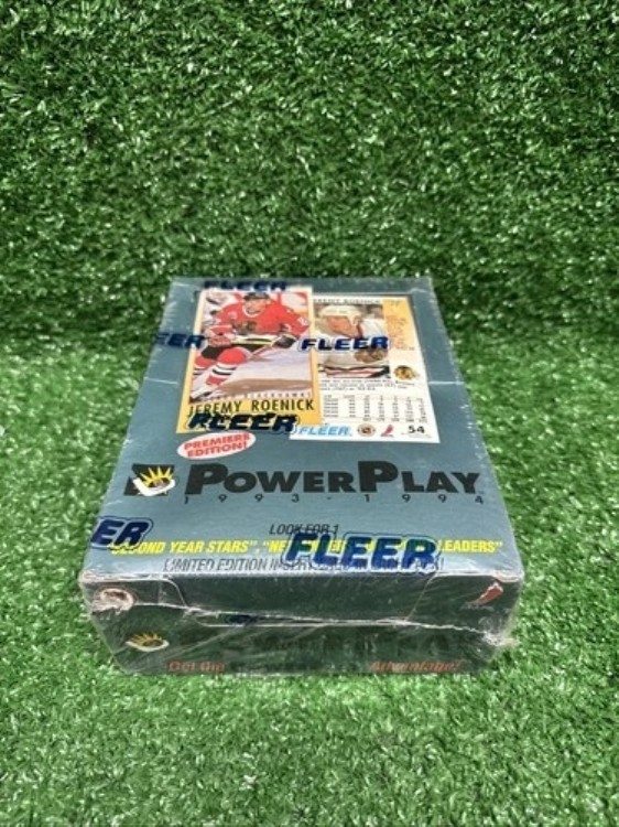 1993-94 Fleer Power Play Hockey ファクトリーシールボックス プレミアエディション 36パック|トレーディングカード ラフテル