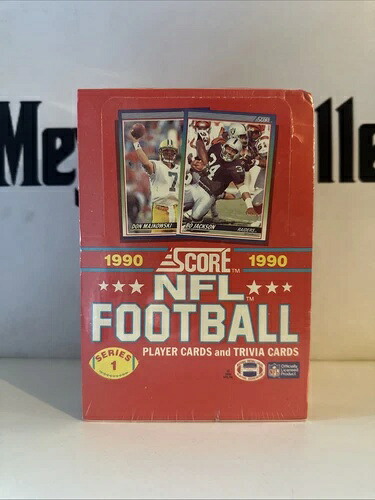 1990 スコア シリーズ 1 NFL フットボール ワックス ホビー ボックス工場未開封送料無料｜トレーディングカード　ラフテル