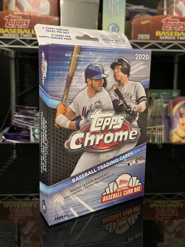 2020年 Topps クロームベースボールハンガーボックス（工場未開封）Toppsアップデートプレビュー｜トレーディングカード　ラフテル 43,560円