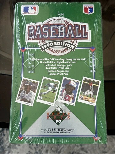 1990年 Upper Deck ベースボール ファクトリーシールボックス グリフィー｜トレーディングカード　ラフテル