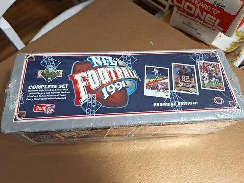 1991 Upper Deck NFL Football プレミア エディション ボックス - 新品、未開封!|トレーディングカード ラフテル