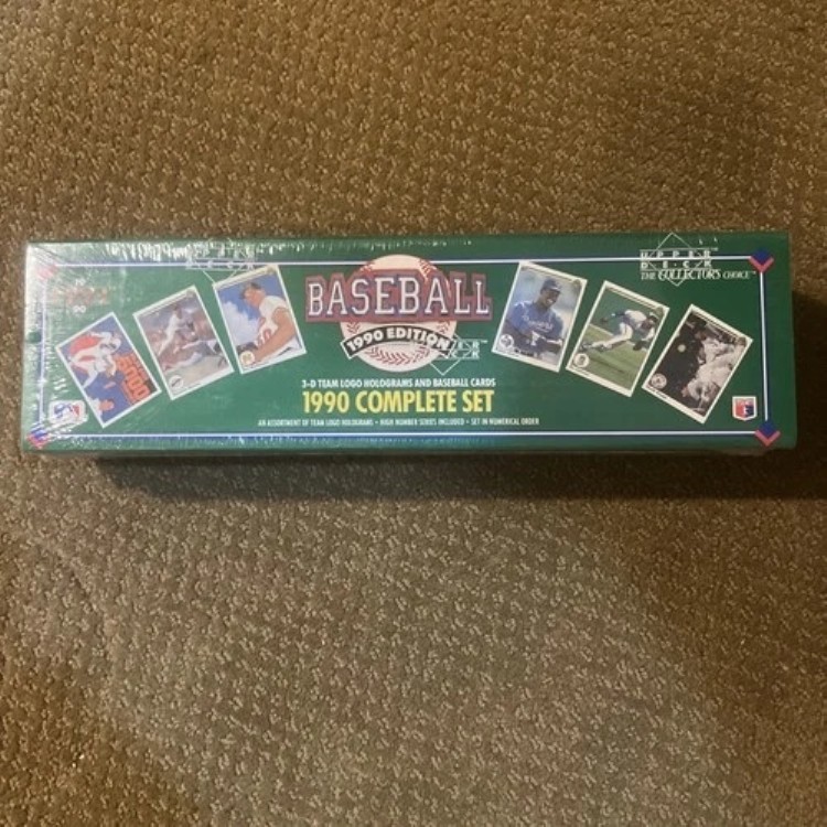 1990年 Upper Deck MLB コンプリートファクトリーシールボックスセット ケン・グリフィー・ジュニア サミー・ソーサ RC|トレーディングカード ラフテル