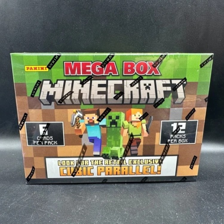 2024年 パニーニ マインクラフト メガボックス 工場未開封 トレーディングカード 72枚|トレーディングカード ラフテル