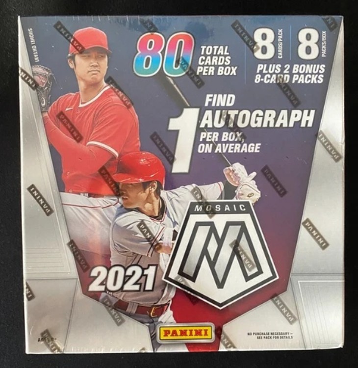 2021 パニーニ モザイク ベースボール メガ ボックス - 工場未開封新品!｜トレーディングカード　ラフテル