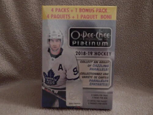 2018-19 Upper Deck O-Pee-Chee Platinum NHL ホッケー ブラスター ボックス - 工場未開封｜トレーディングカード　ラフテル