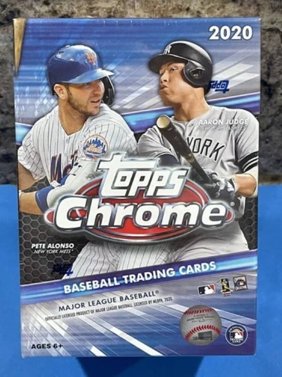 2020 Topps Chrome Baseball Blaster Box ブランド工場未開封!|トレーディングカード ラフテル