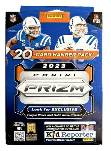 新品 工場未開封 2023年 Panini Prizm NFL フットボール ハンガーボックス|トレーディングカード ラフテル