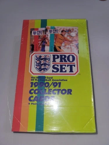 1990/91 プロセット サッカー イングリッシュリーグ フットボールアソシエーション 工場未開封ボックス｜トレーディングカード　ラフテル